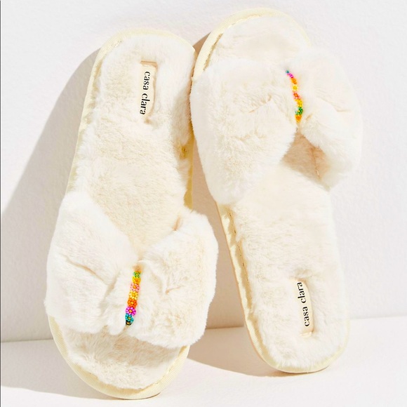 Free People Casa Clara Daisy Baby Slippers